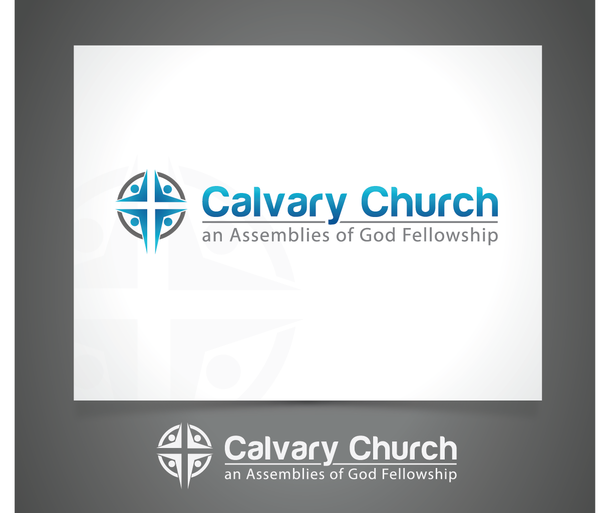 Logo Design by Blind for calvary church an assemblies of god fellowship | Design #1482671