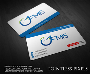 Business Card Design by Pointless Pixels India for this project | Design: #5124367