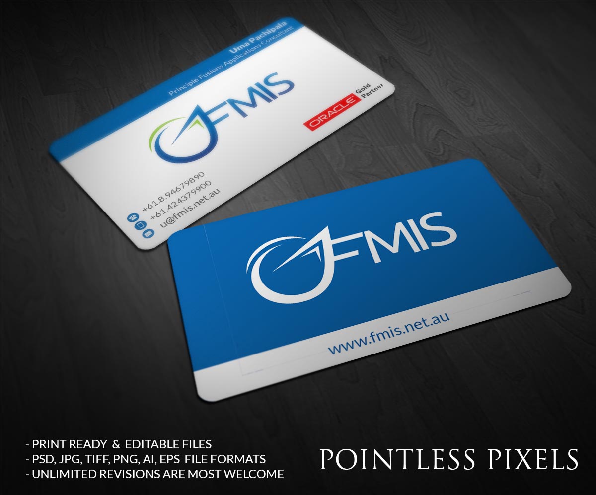 Diseño de Tarjeta de Presentación por Pointless Pixels India para este proyecto | Diseño #5124369