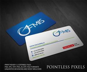 Design de Carte de Visite par Pointless Pixels India pour ce projet | Design : #5124371
