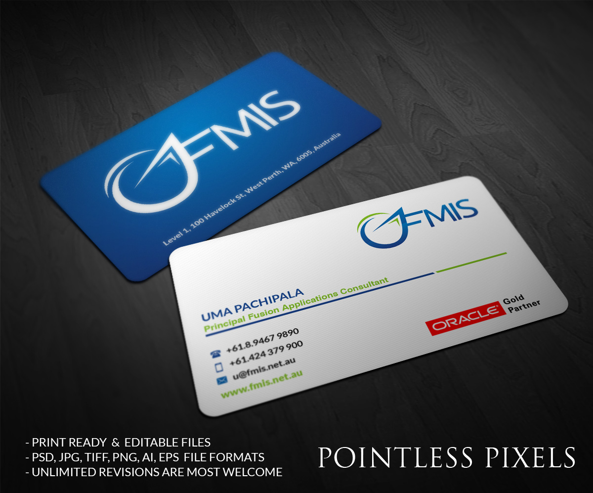 Design de Carte de Visite par Pointless Pixels India pour ce projet | Design #5124627