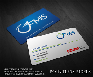 Business Card Design by Pointless Pixels India for this project | Design #5124627