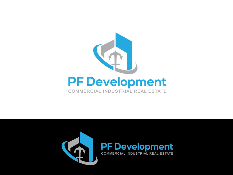 Serious, Professional, Real Estate Development Logo Design for PF