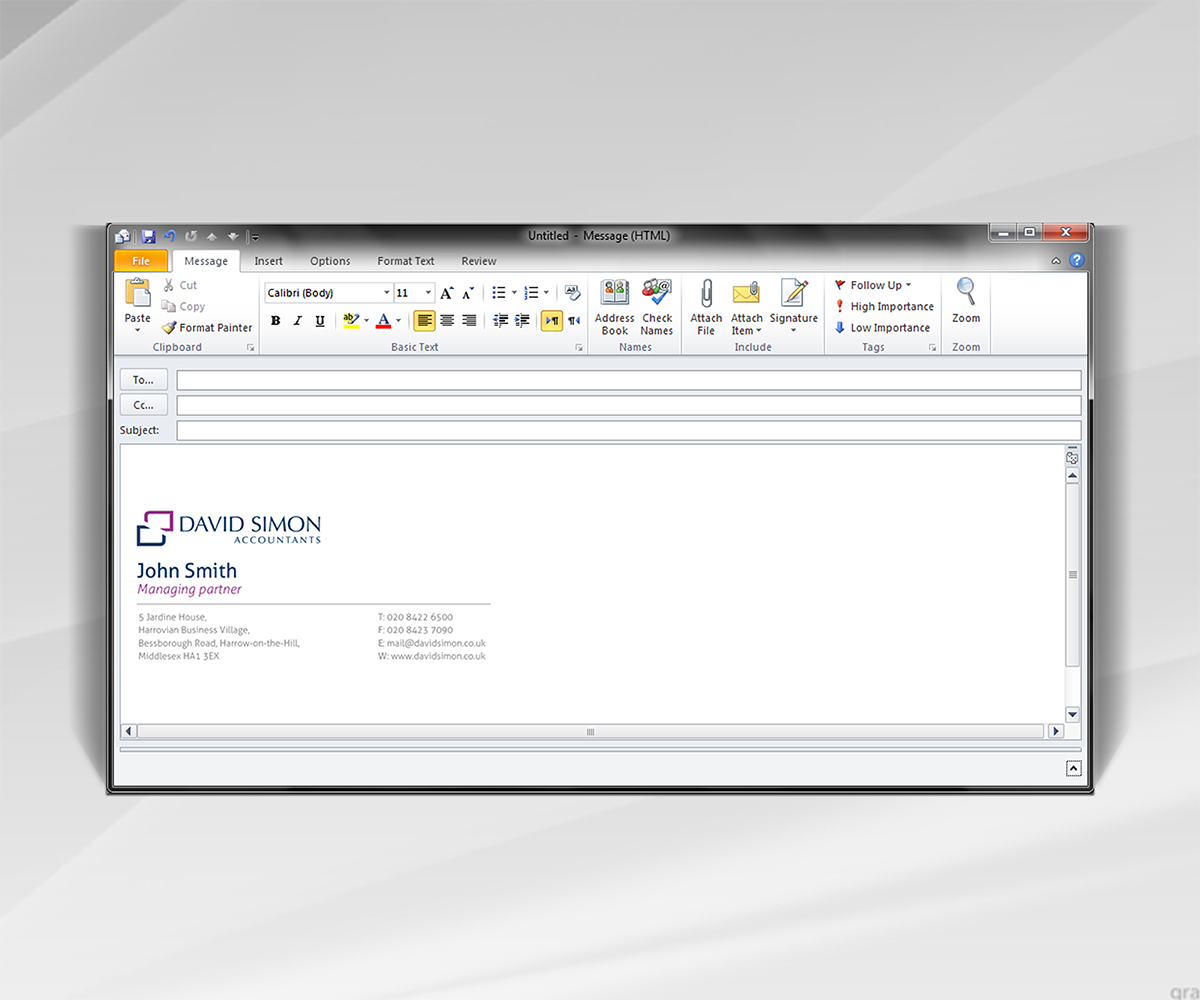Stationery Design by Owtee-TheDreamer. for David Simon | Design #5015487