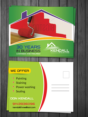 Postcard Design by debdesign