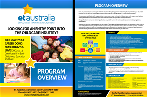 Flyer Design by AQKhan for ET Australia | Design #4916877