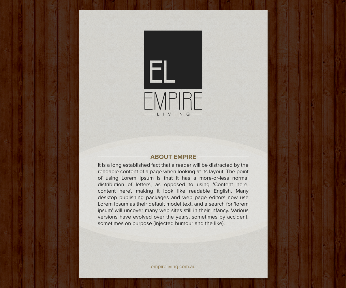 Brochure Design by Multimedia Actors for this project | Design #4932607