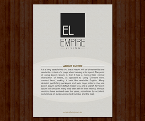 Brochure Design by Multimedia Actors for this project | Design: #4932607
