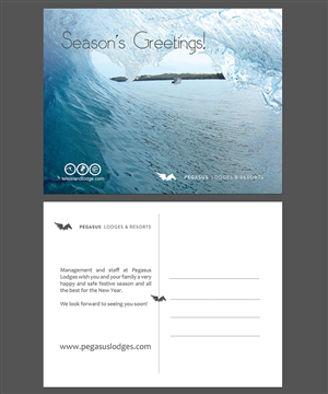 TIL 2014 Seasons Greetings | Design de Carte Postale par NatPearlDesigns