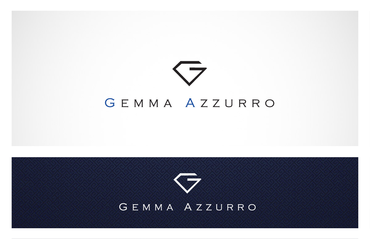 Logo Design by Silkyluss for Gemma Azzurro Jewelry | Design #4966897