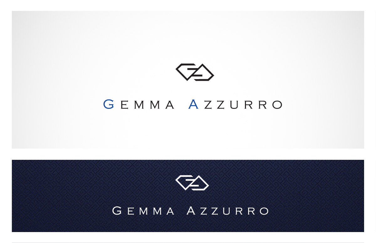 Logo Design by Silkyluss for Gemma Azzurro Jewelry | Design #4966899