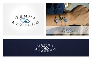 Logo Design by Silkyluss for Gemma Azzurro Jewelry | Design: #4966902