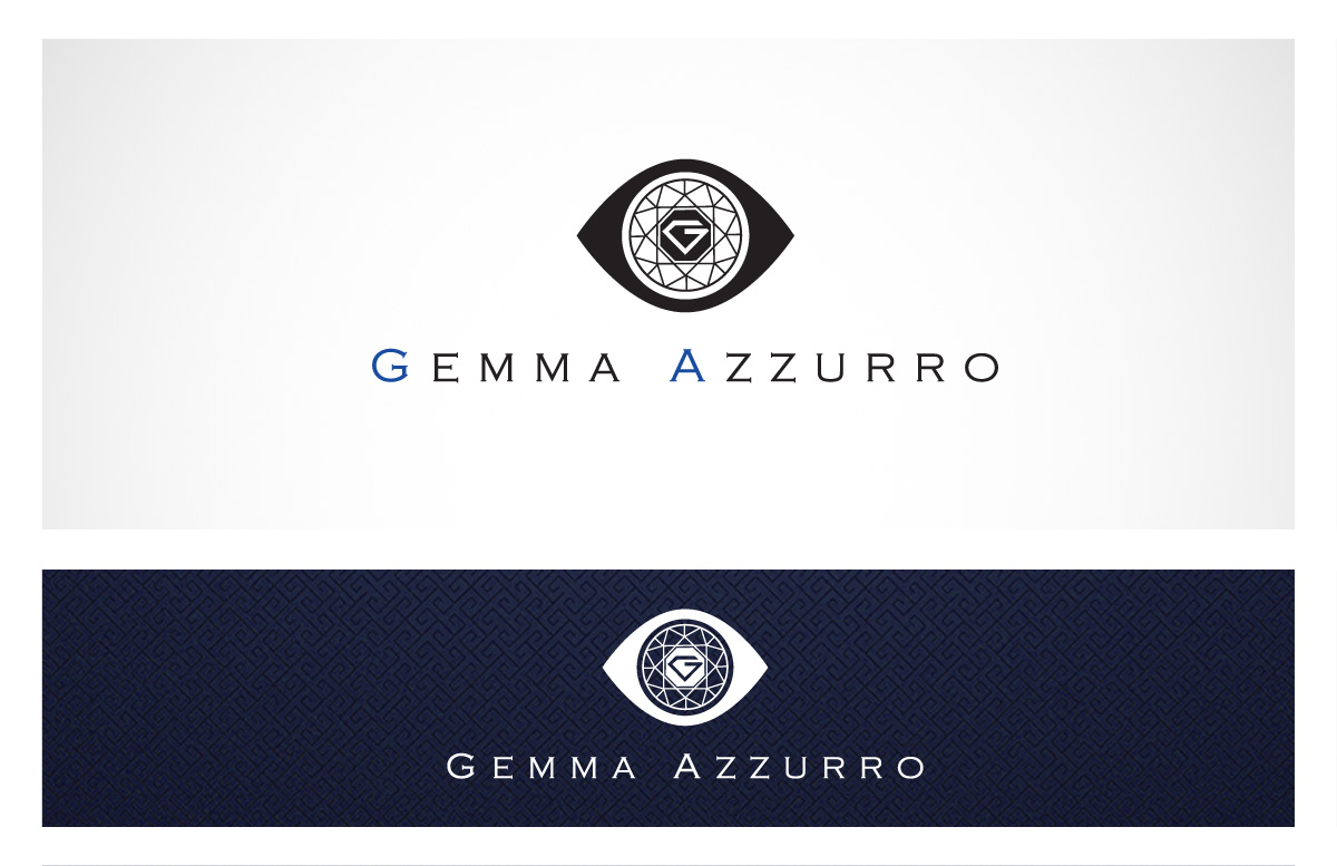 Logo Design by Silkyluss for Gemma Azzurro Jewelry | Design #4974667