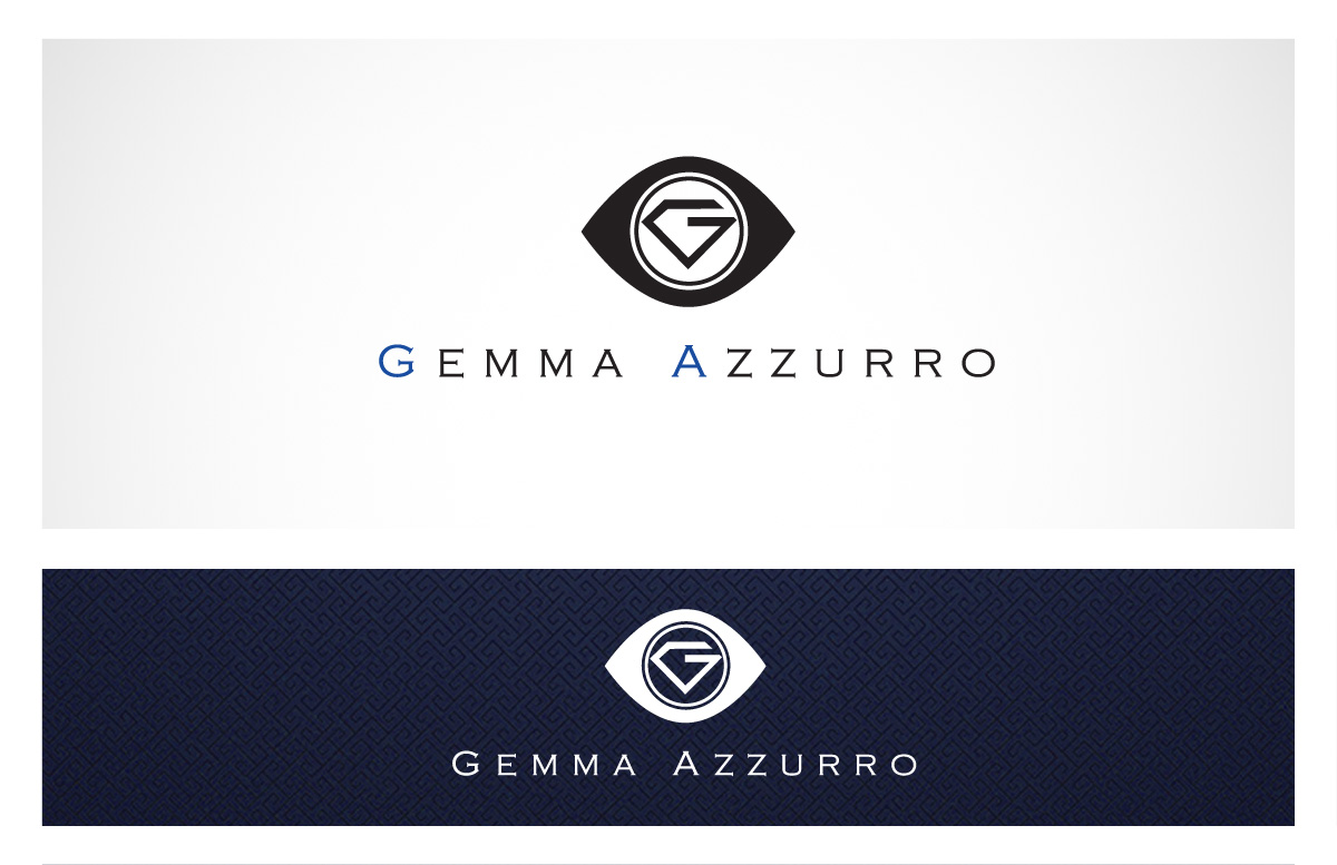 Logo Design by Silkyluss for Gemma Azzurro Jewelry | Design #4974672