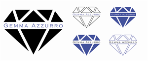 Logo Design by bamchilla for Gemma Azzurro Jewelry | Design: #4961064