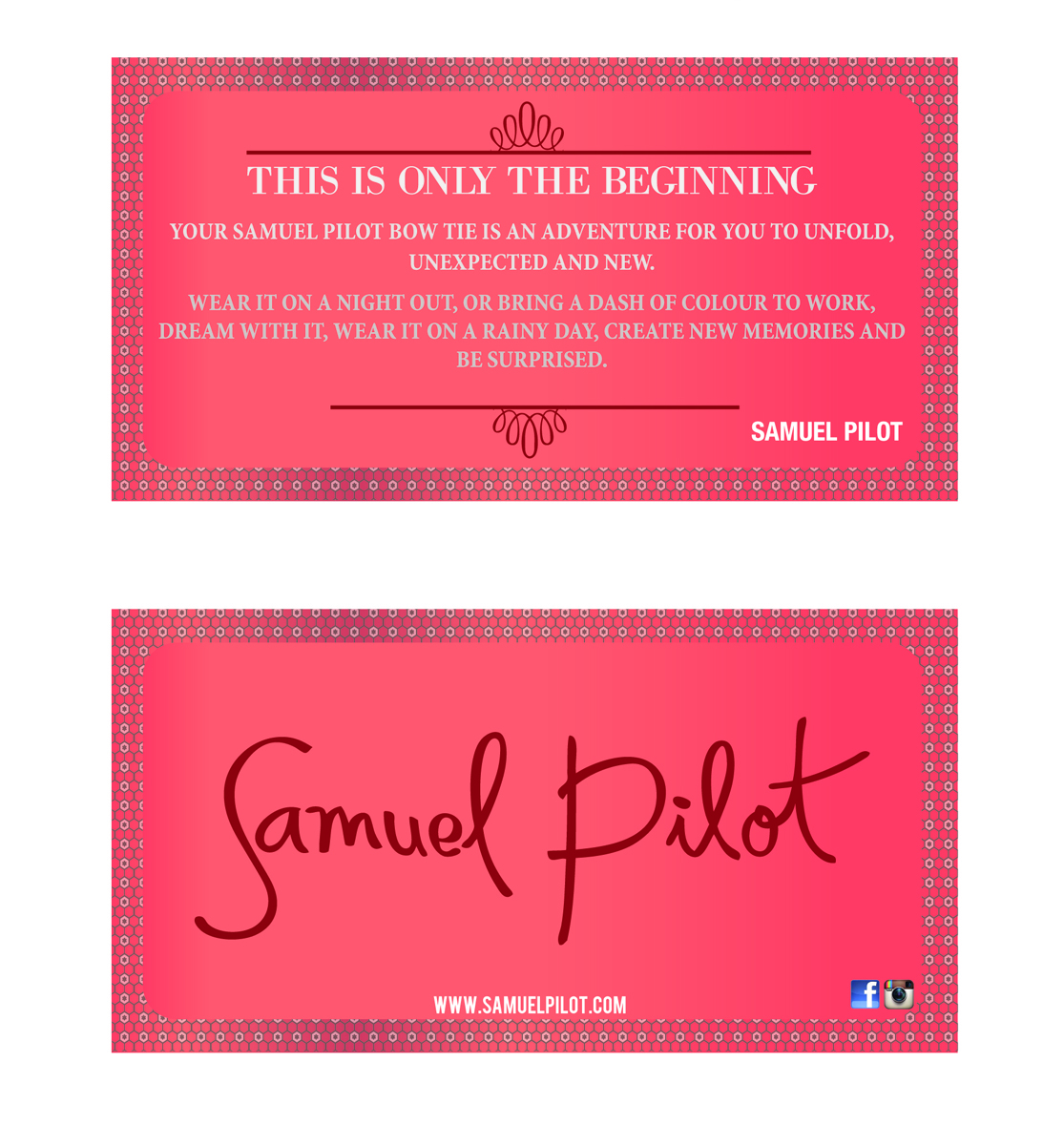 Card Design by klakson for Samuel Pilot | Design #1420747