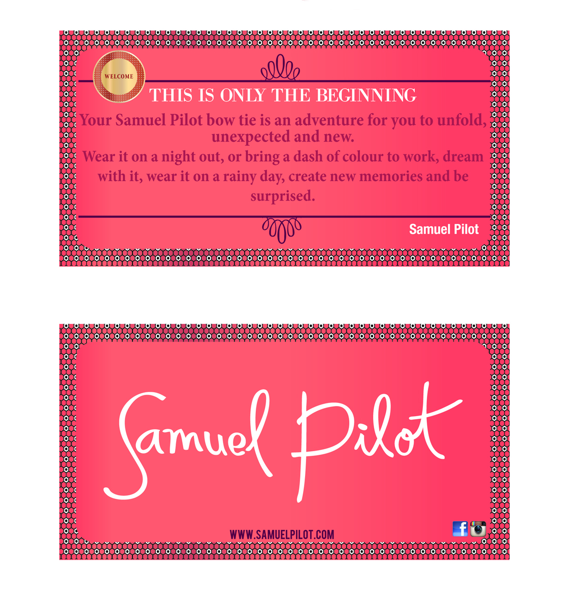 Card Design by klakson for Samuel Pilot | Design #1420799
