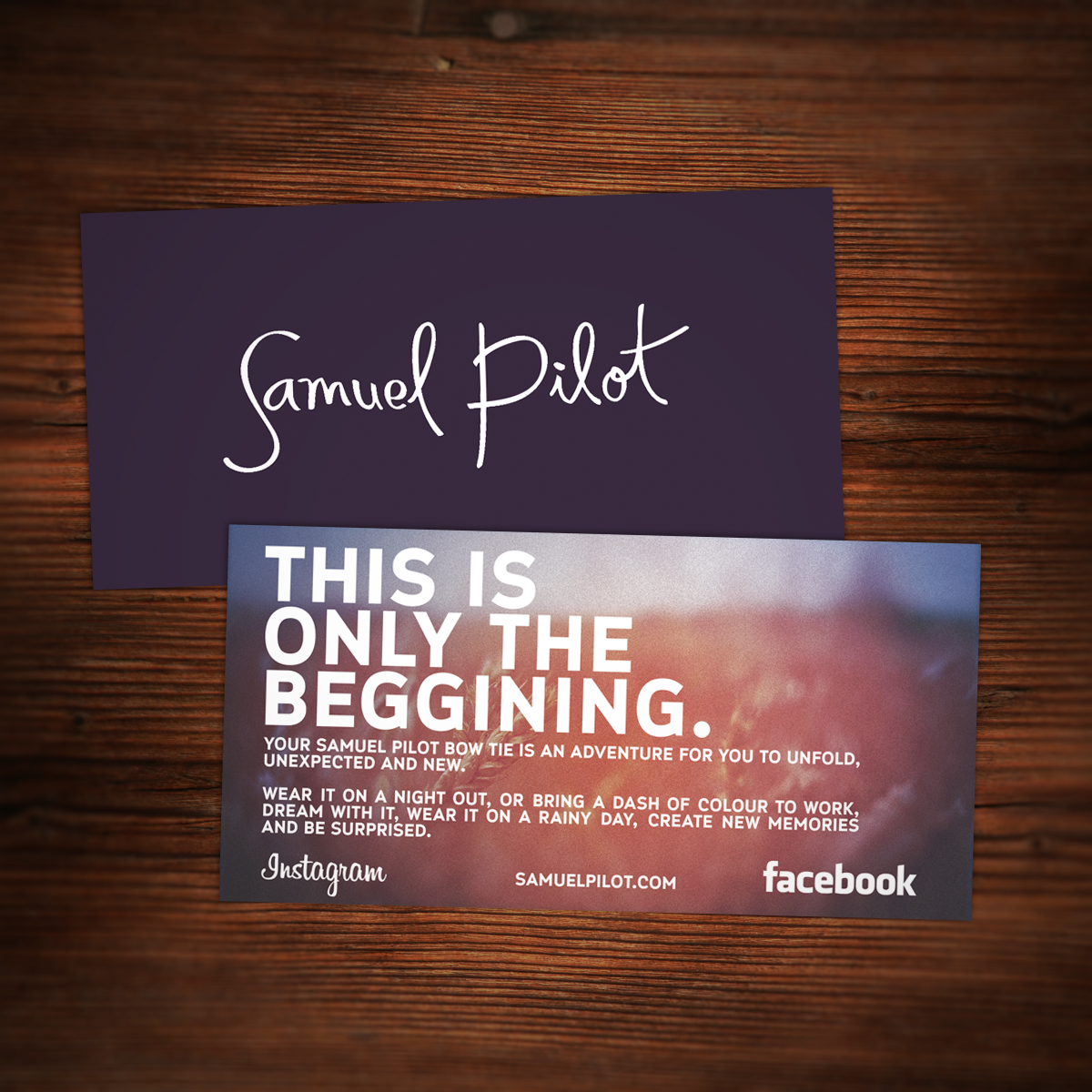 Card Design by Bence Vitárius for Samuel Pilot | Design #1410386