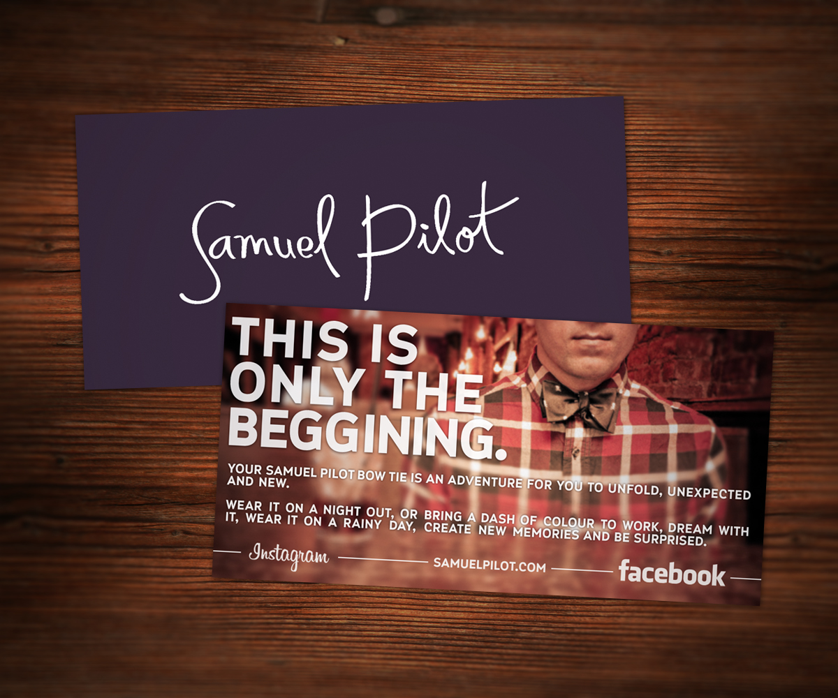 Diseño de Tarjeta por Bence Vitárius para Samuel Pilot | Diseño #1417828