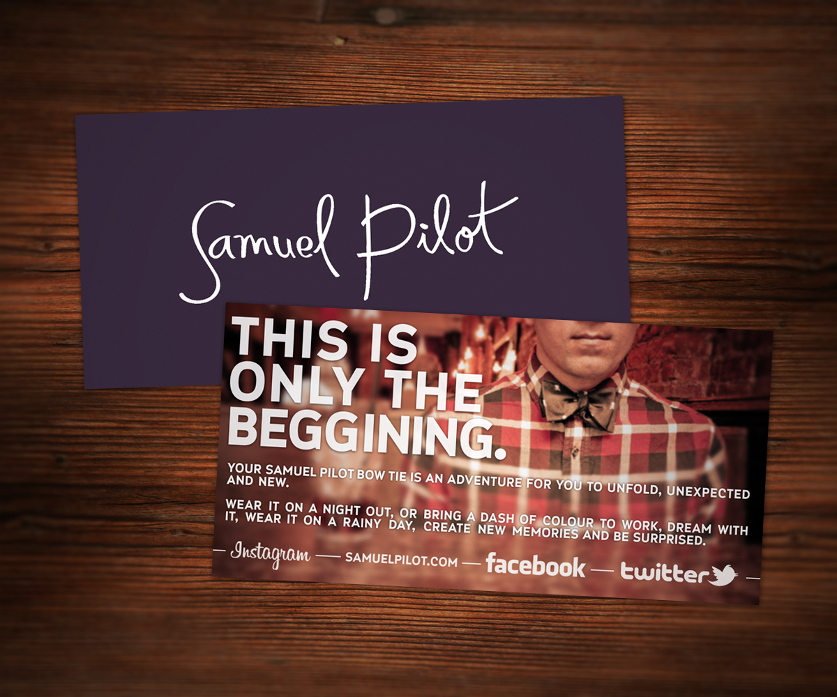Diseño de Tarjeta por Bence Vitárius para Samuel Pilot | Diseño #1417831