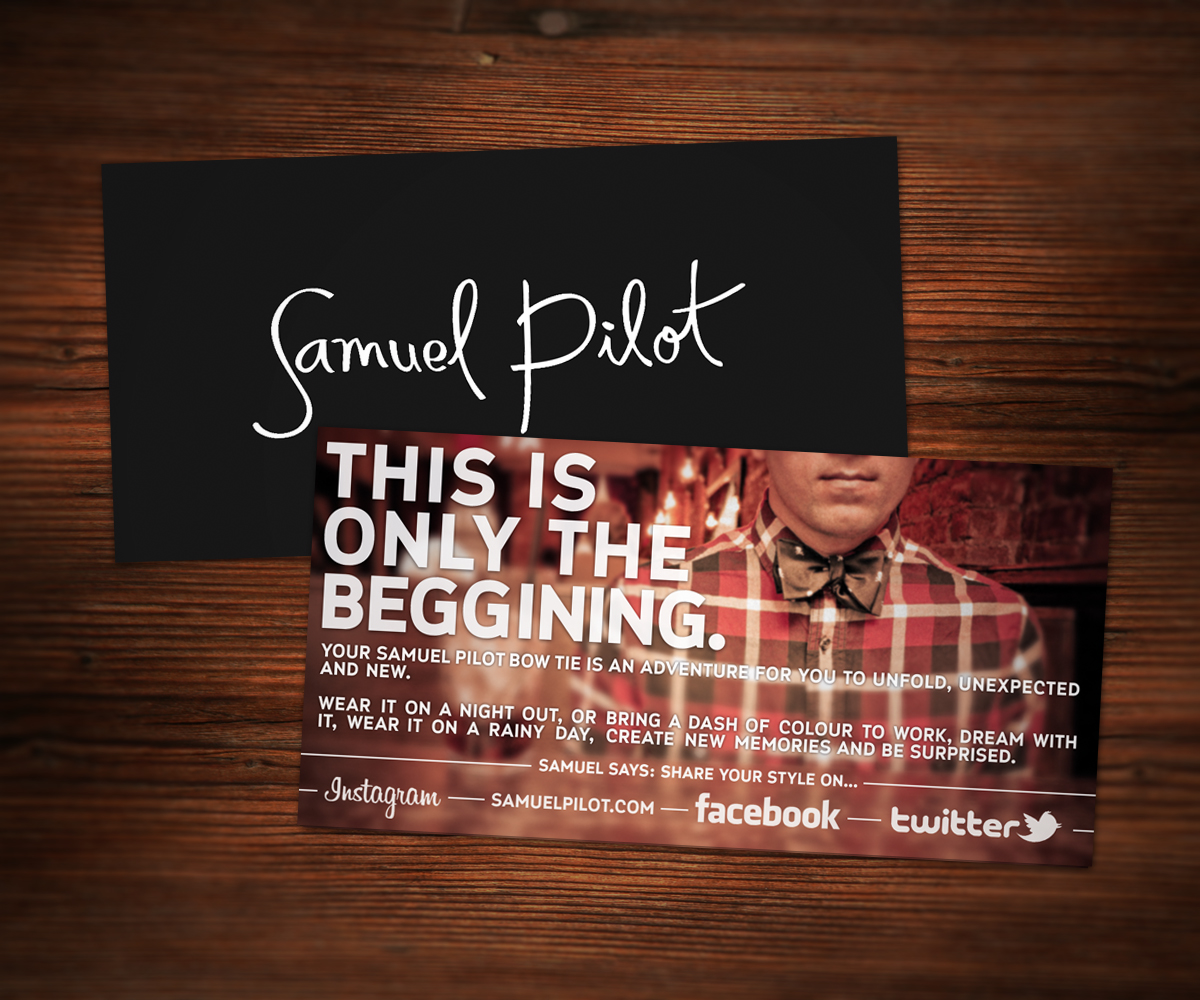 Card Design by Bence Vitárius for Samuel Pilot | Design #1419313