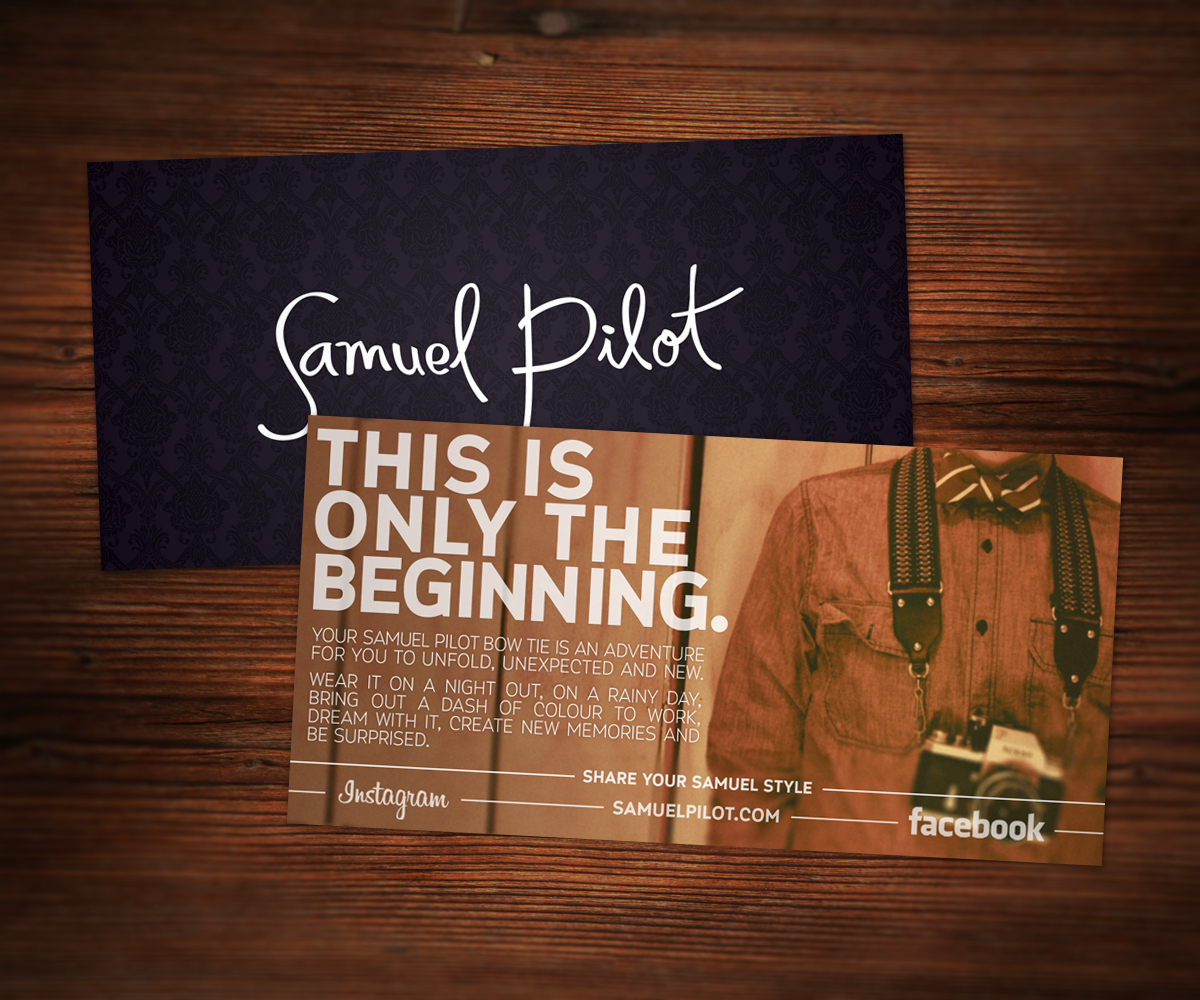 Card Design by Bence Vitárius for Samuel Pilot | Design #1449265