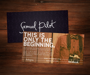 Diseño de Tarjeta por Bence Vitárius para Samuel Pilot | Diseño #1449265