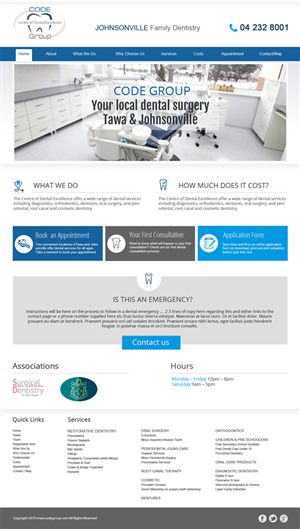 Web Design by Chikki for Web Genius | Design: #4930441