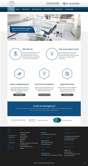Web Design by pb for Web Genius | Design: #4925487