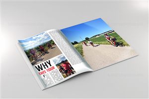 Magazine Design by CENTERSPREAD for Bike Switzerland | Design: #4934112