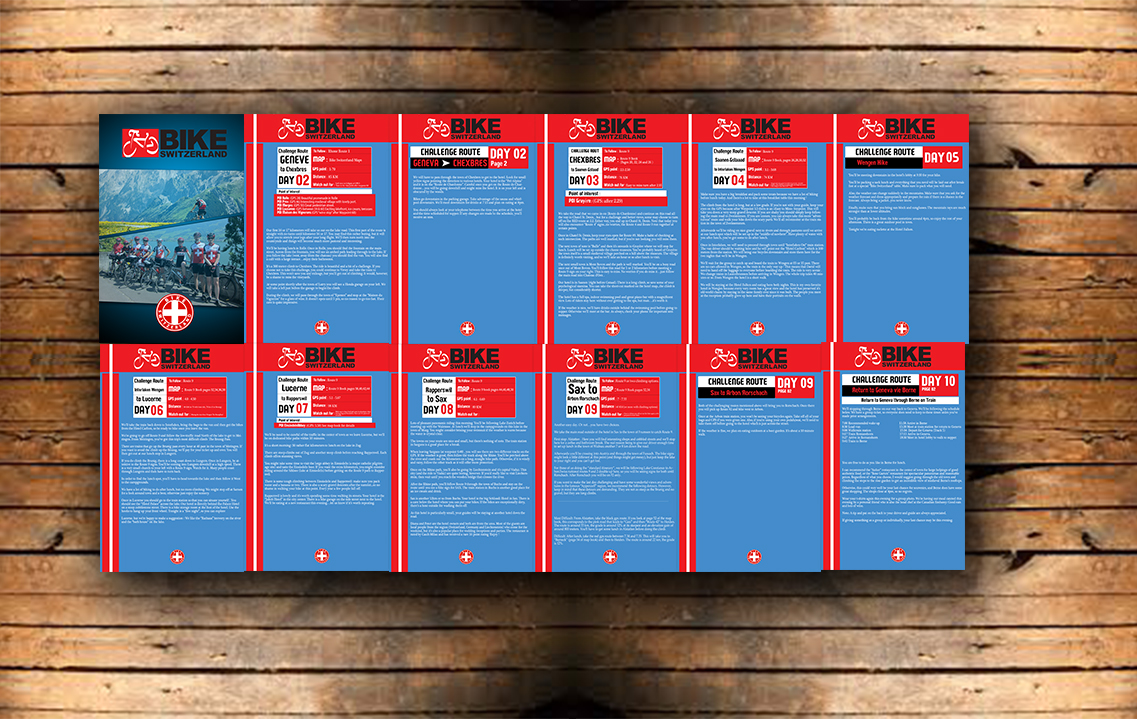 Magazine Design by psyy.star1 for Bike Switzerland | Design #4968275