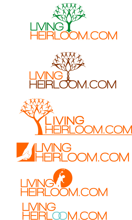 Logo Design by Francisco Garcia for Living Heirloom | Design #7069