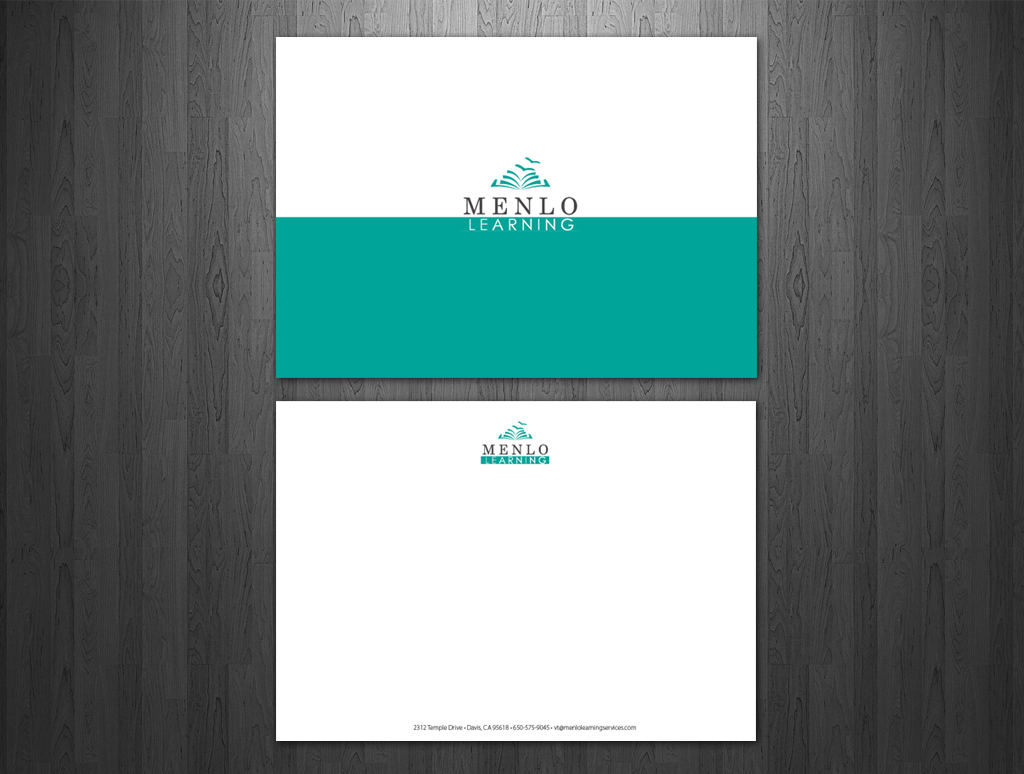 Stationery Design by Sonya for Menlo Learning | Design #1392689
