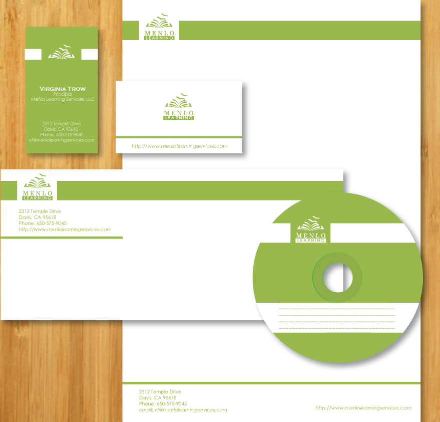 Stationery Design by Bling Connect Ink for Menlo Learning | Design #1387936