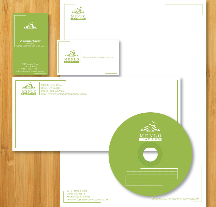 Stationery Design by Bling Connect Ink for Menlo Learning | Design #1387986
