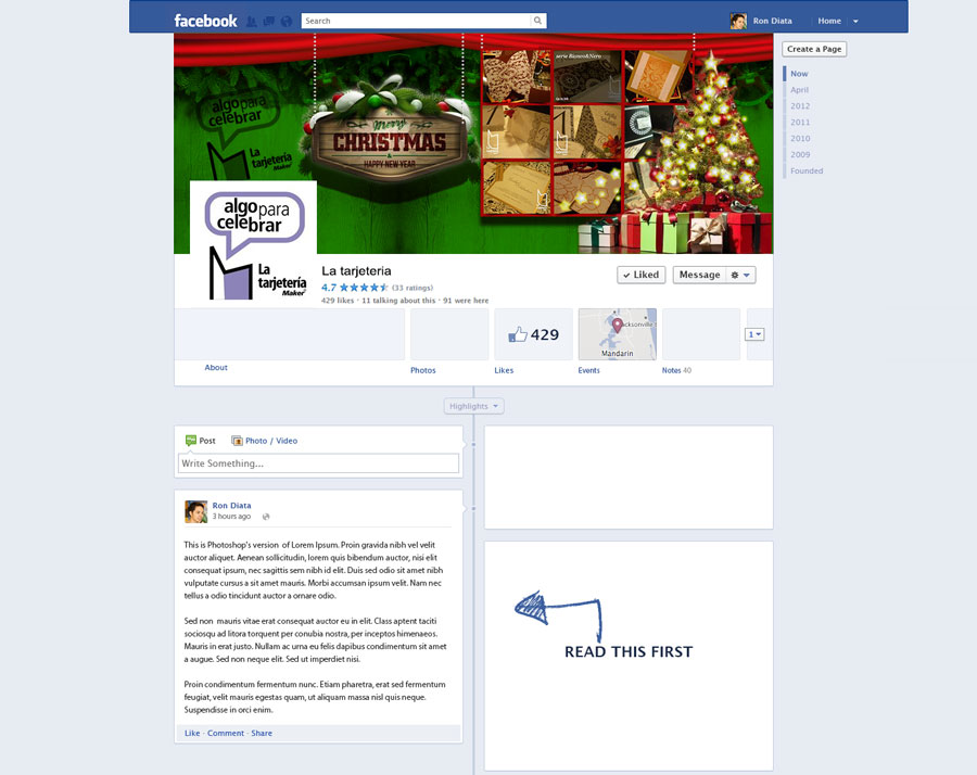 Facebook Design by rdesign12 for this project | Design #4930611