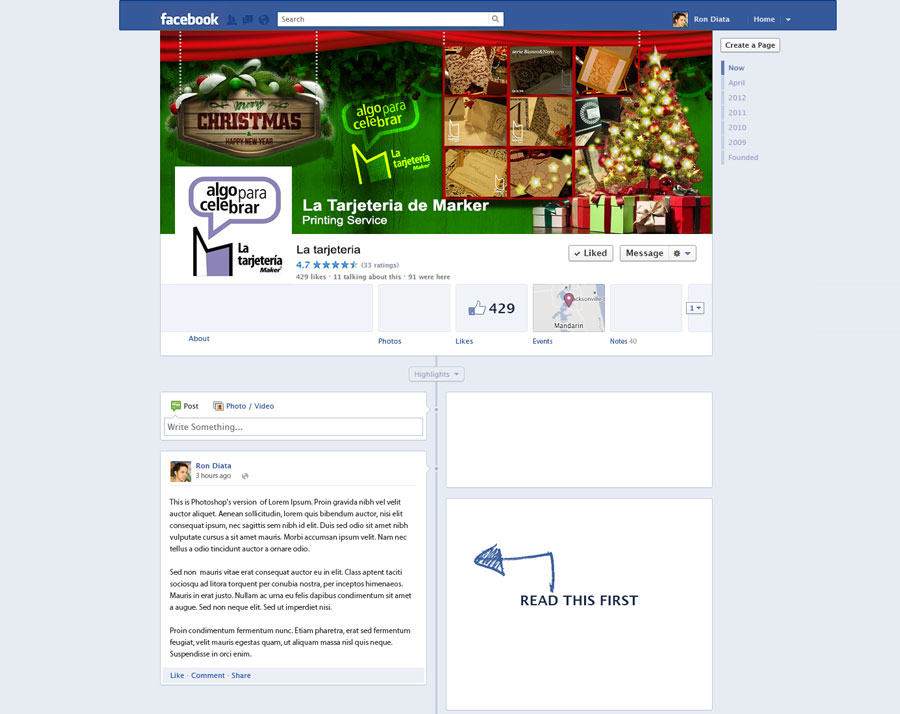 Facebook-Design von rdesign12 für dieses Projekt | Design #4931634