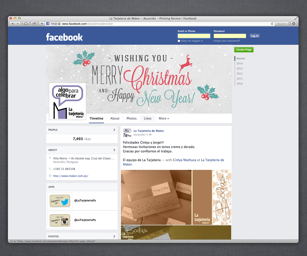 Facebook Design by Brian Ellis for this project | Design #4934778