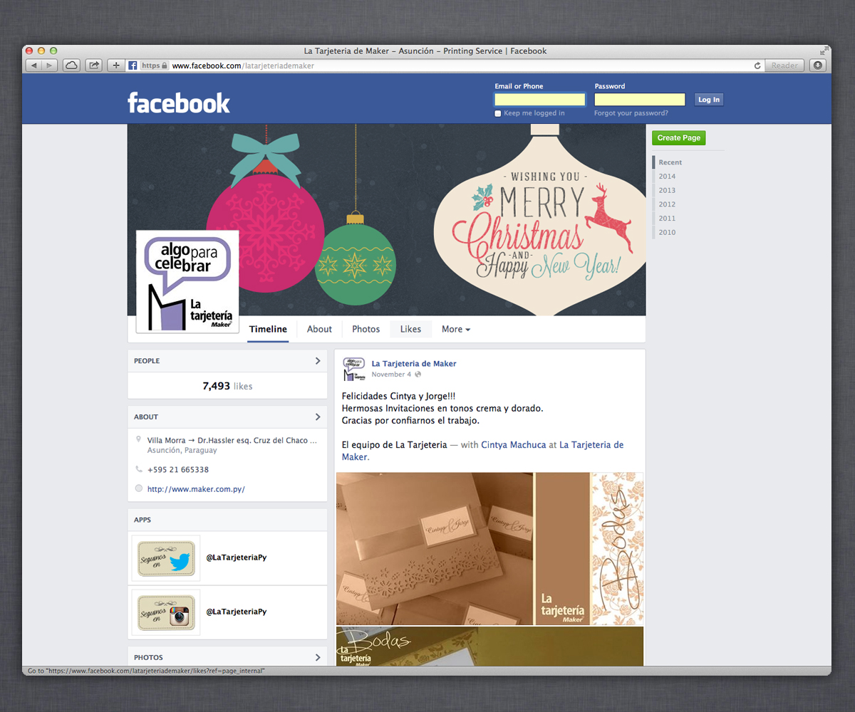 Facebook Design by Brian Ellis for this project | Design #4934779