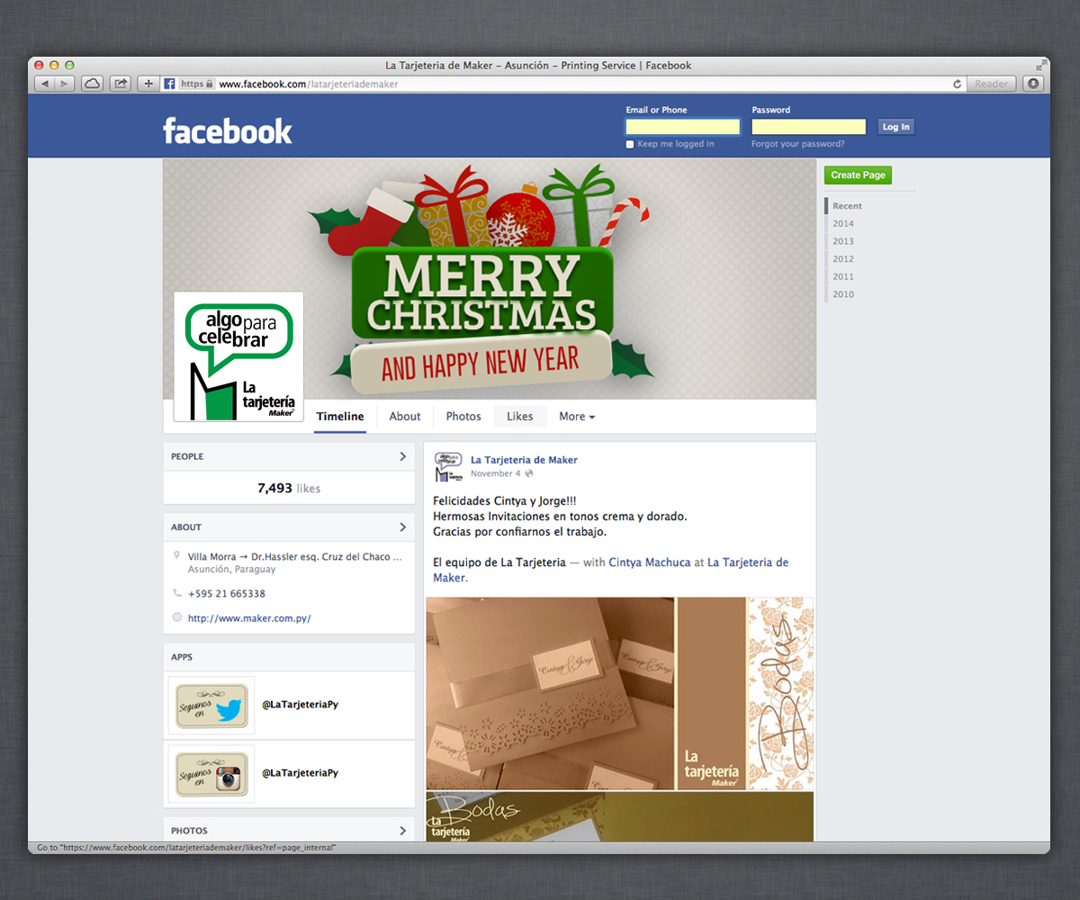 Facebook Design by Brian Ellis for this project | Design #4934783