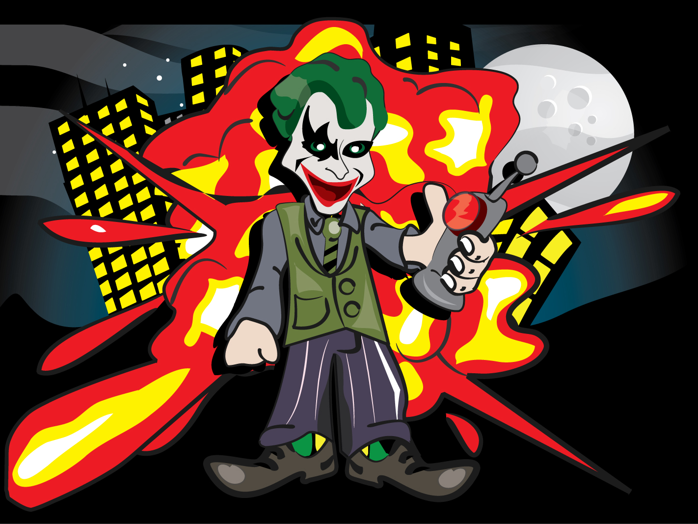 Illustration Design by Diego Fonseca for Exponential Entertainment, Inc. | Design #241035