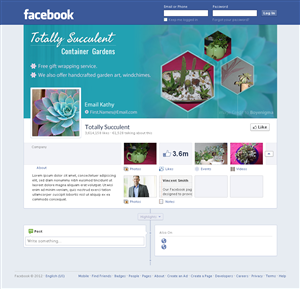 Totally Succulent Container Gardens | Diseño de Facebook por Sbss
