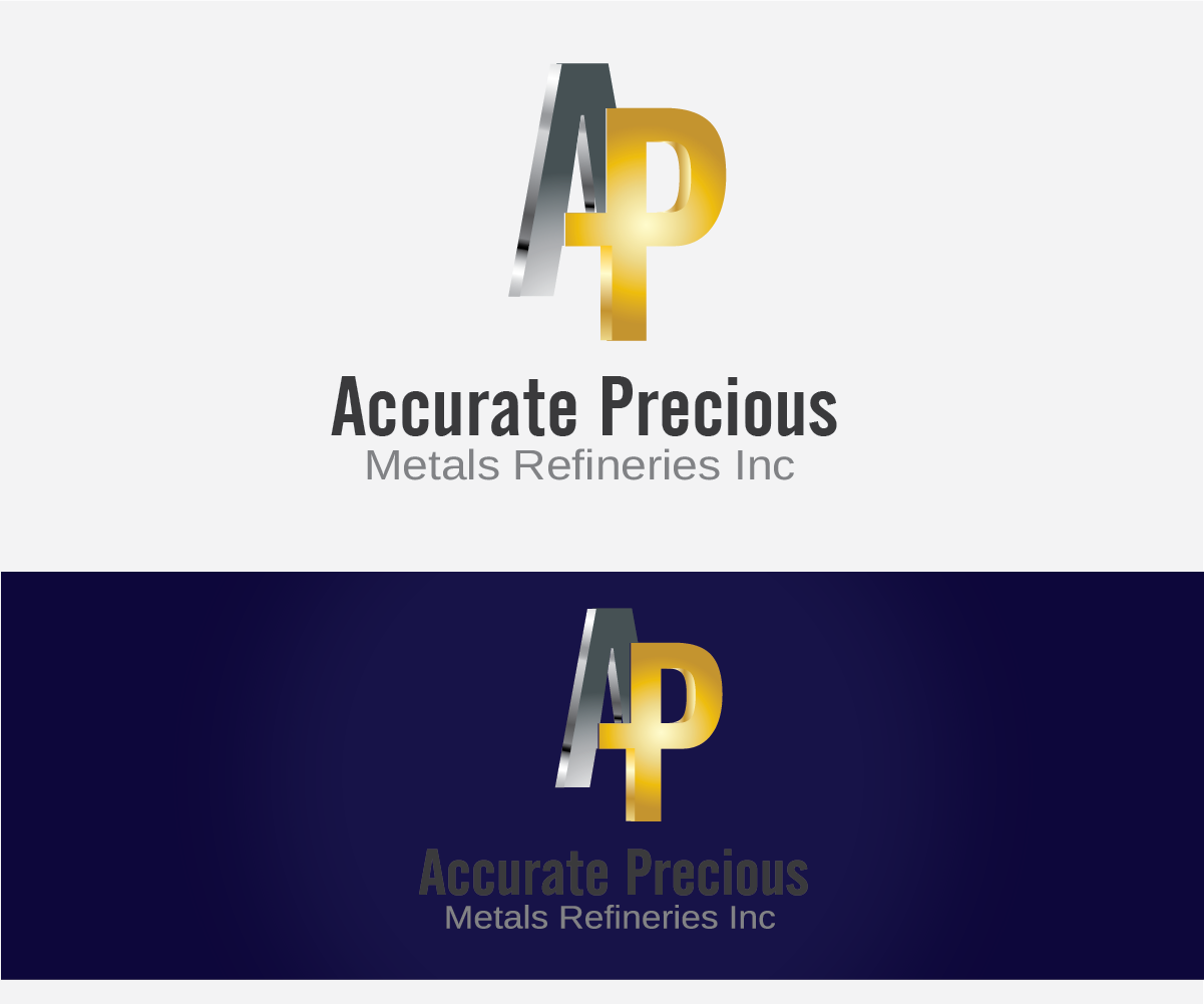 Logo Design by Shirlei Patricia for Accurate Precious Metals Refineries Inc. | Design #1389359