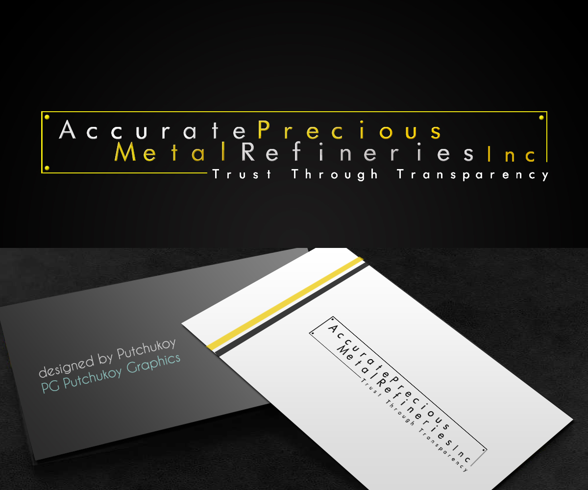 Diseño de Logo por Putchukoy para Accurate Precious Metals Refineries Inc. | Diseño #1449531