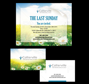 THE LAST SUNDAY | Diseño de Postal por Pinky 