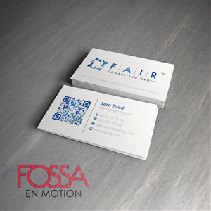 Visitenkarten-Design von Fossa für FAIR Consulting Group Pty Ltd. | Design: #1414530