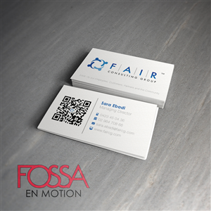 Visitenkarten-Design von Fossa für FAIR Consulting Group Pty Ltd. | Design: #1414540
