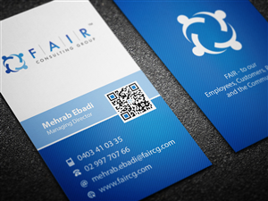 Diseño de Tarjeta de Presentación por BrandWar para FAIR Consulting Group Pty Ltd. | Diseño: #1386204