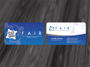 Diseño de Tarjeta de Presentación por diRtY.EMM para FAIR Consulting Group Pty Ltd. | Diseño: #1395059