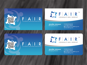 Diseño de Tarjeta de Presentación por diRtY.EMM para FAIR Consulting Group Pty Ltd. | Diseño: #1414681